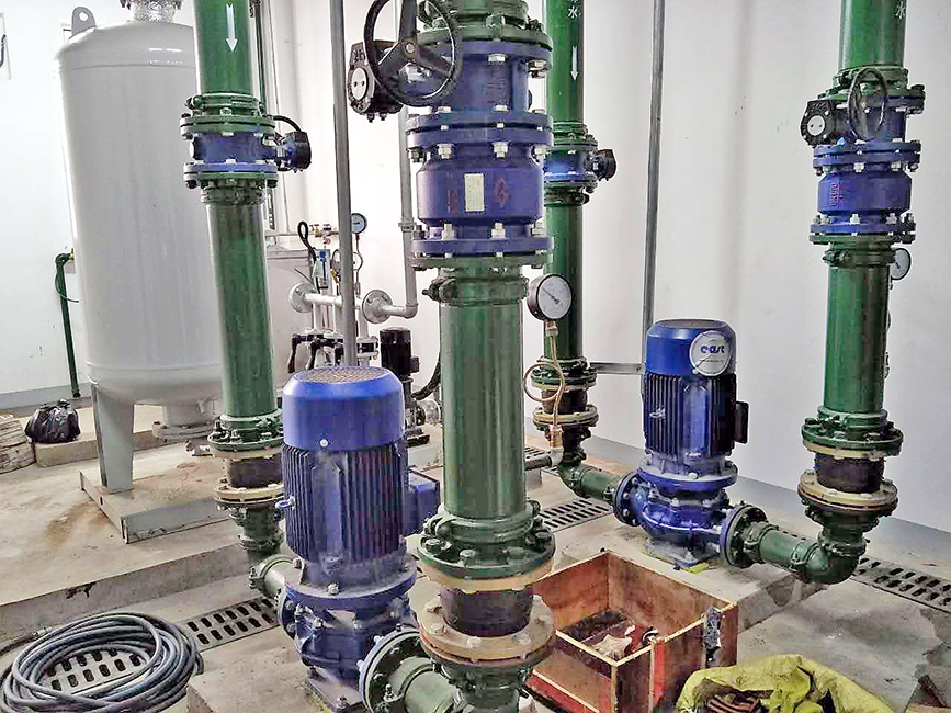 液压机焊接机器人冷却水系统